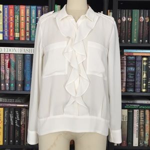 Kooples Ruffle Blouse